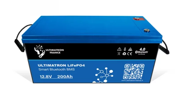 Batterie Lithium Ultimatron Lifepo4 Smart bms ULM 12.8v 180ah sous